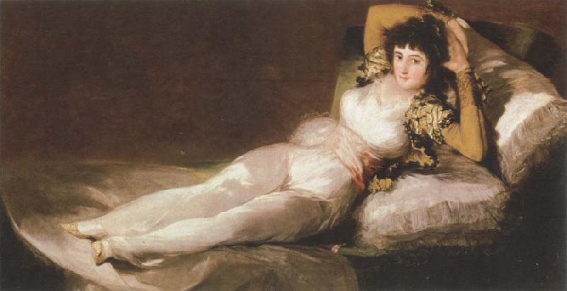 Francisco Goya clothed maja oil painting image